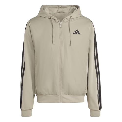 Image of adidas Men Jackets | Ess 3S In Hyb J | Green |