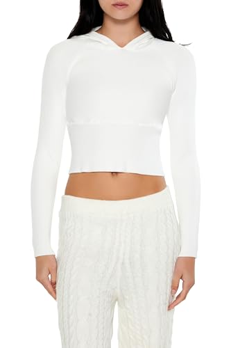 Forever 21 Women's Hooded Raglan Sweater