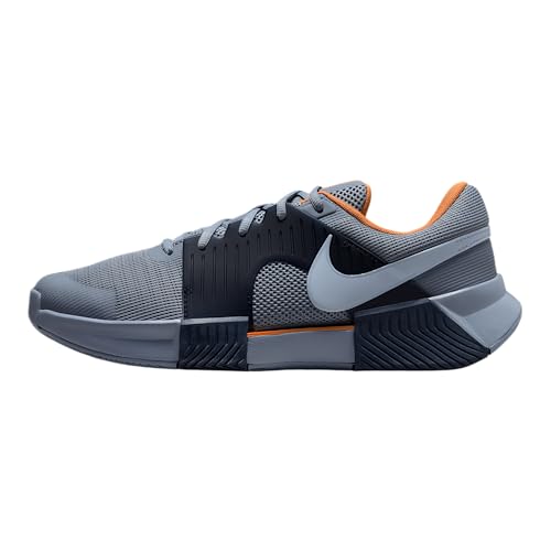 Nike Zoom GP Challenge 1 Men's Hard Court Tennis Shoes (FB3147-400, Ashen Slate/Obsidian/Marrakesh/Football Grey)