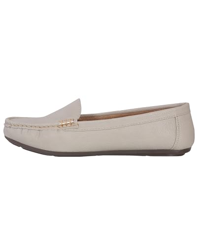 Image of Pluxh Women Ballet Flats | Slip-On Casual & Formal Shoes | Elegant Metal Accent Design, Soft Cushioned Insole with Flexible Anti-Slip Sole | Office Wear, Daily Use & Travel Footwear