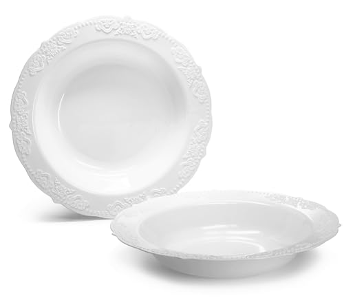 OCCASIONS FINEST PLASTIC TABLEWARE Disposable Bowl for Parties, Weddings, Birthday's, New year, Christmast