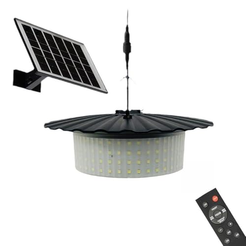 Lampes solaires suspendues étanches IP65 et 5 modes d'intensité Walmeck