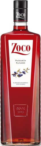 Zoco Pacharán Navarro – Endrinas 100% Navarras – D.O. Navarra – Botella de 1 Litro