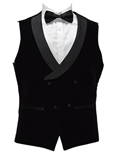 Gilet de bal en velours pour homme tenue de mariage chic et bal