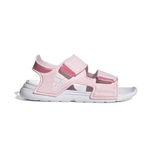 adidas Altaswim Slide Sandal, Clear Pink/Cloud White/Rose Tone, 25 EU