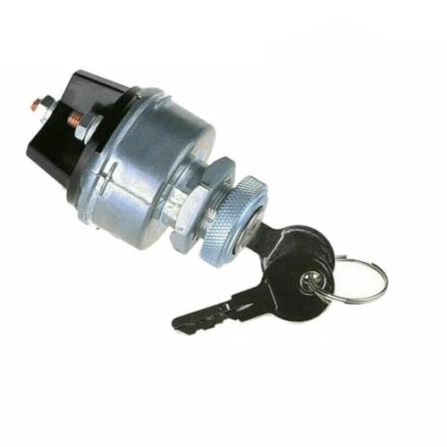 4 Position 12V Universal Ignition Starter Switch with 2 On Off Functions for Cars Boats and Tuning Vehicles Compatible with 12V Automotive Systems