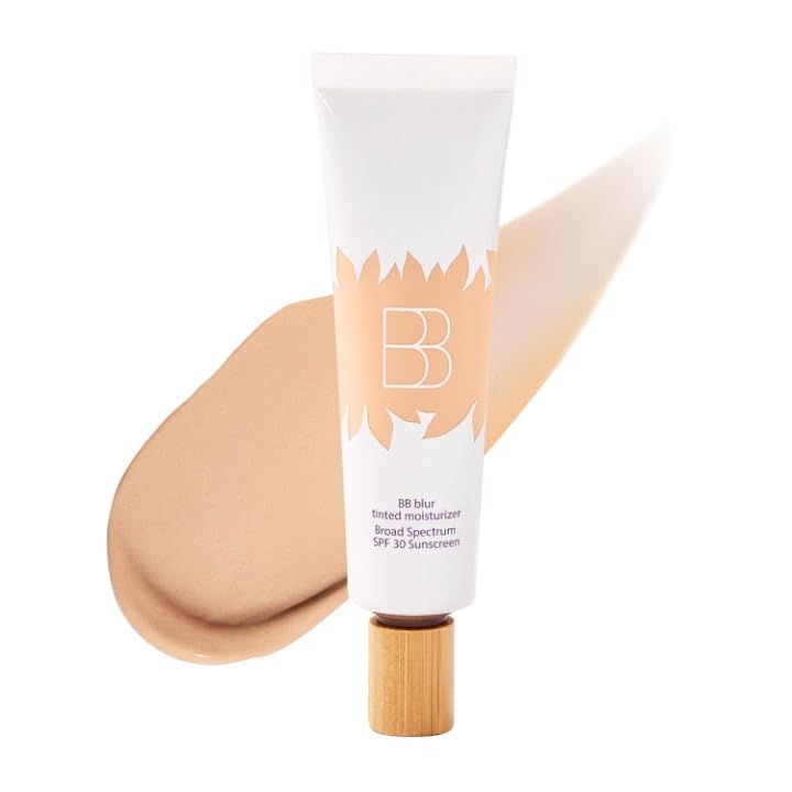 BB Blur Tinted Moisturizer Broad Spectrum SPF 30 Sunscreen – Hydrating Skin Tint, Lightweight Pore Blurring Foundation Cream for Natural Glow-image-33