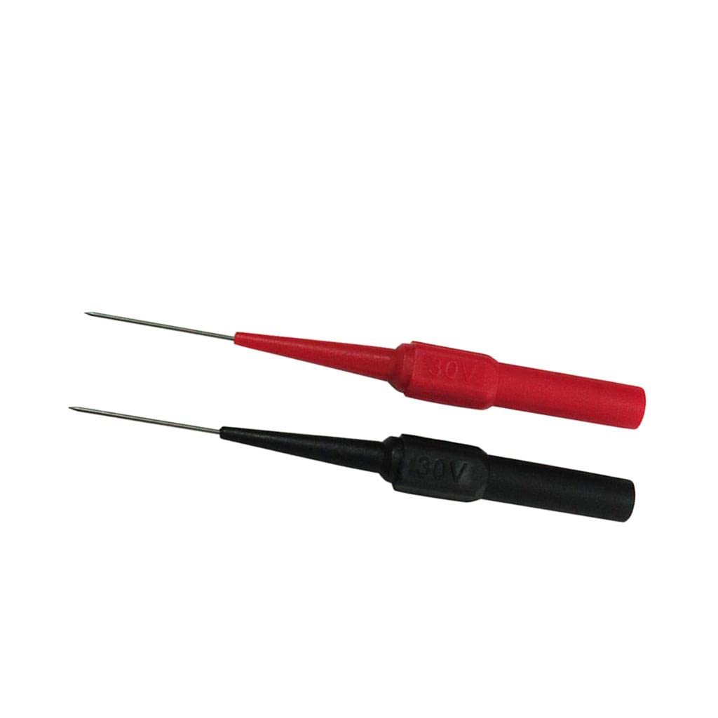 MERISHOPP 2 pieces Insulation Piercing Needle Non-destructive Pin Test Probes 4mm Banana Socket for Car Tester Red/Black Electrical & Test Equipment | Test Measurement & Inspection | Leads & Probes (B0BWRXW8T9) Amazon Price History, Amazon Price Tracker