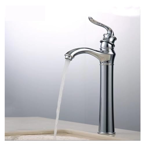 Accessoires de lavabo modernes avec commande à poignée unique