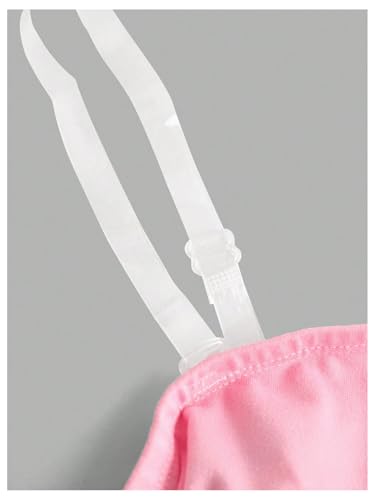 OYOANGLE Girl's 3 Pack Strapless Crop Top Side Ruched Bandeau Solid Stretchy Tube Tops4