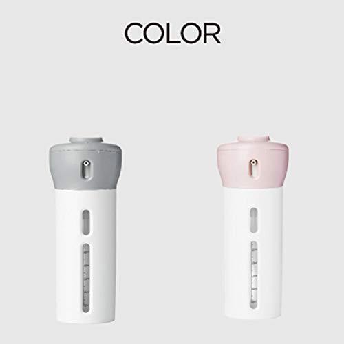 Doneioe – Dispensador de loção de xampu 4 em 1, sabonete portátil vazio para viagem, recipientes de