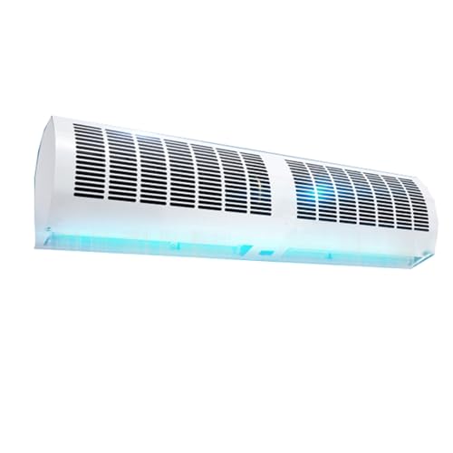 JTPMYFT Máquina de Cortina de Aire silenciosa Comercial de Viento Fuerte, 0,9 m 1 m, 1,2 m, 1,5 m Opcional, máquina de Cortina de Aire for Tienda de Catering(120cm(47.2inch))
