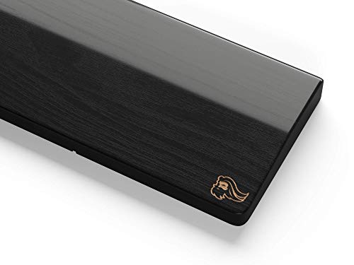 Image of Glorious Gaming Wooden Mouse Wrist Rest - Onyx /Black - for Gaming Mice, Wood Ergonomic Palm Rest| 8x4x0.75 inches /19mm Thick (GV-M-Dark)