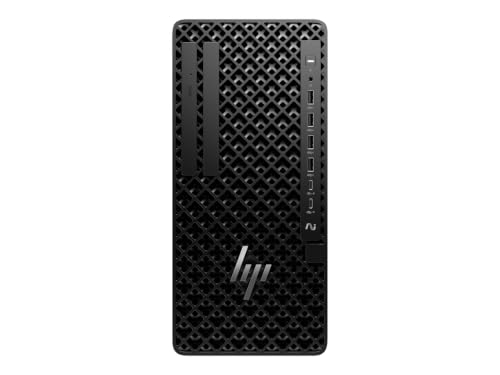 Image of HP Z1 G1i Desktop Computer - Intel Core Ultra 5 235-16 GB - 512 GB SSD - Tower - Black - Intel Q870 Chip - Windows 11 Pro - DDR5 SDRAM - English Keyboard - 500 W