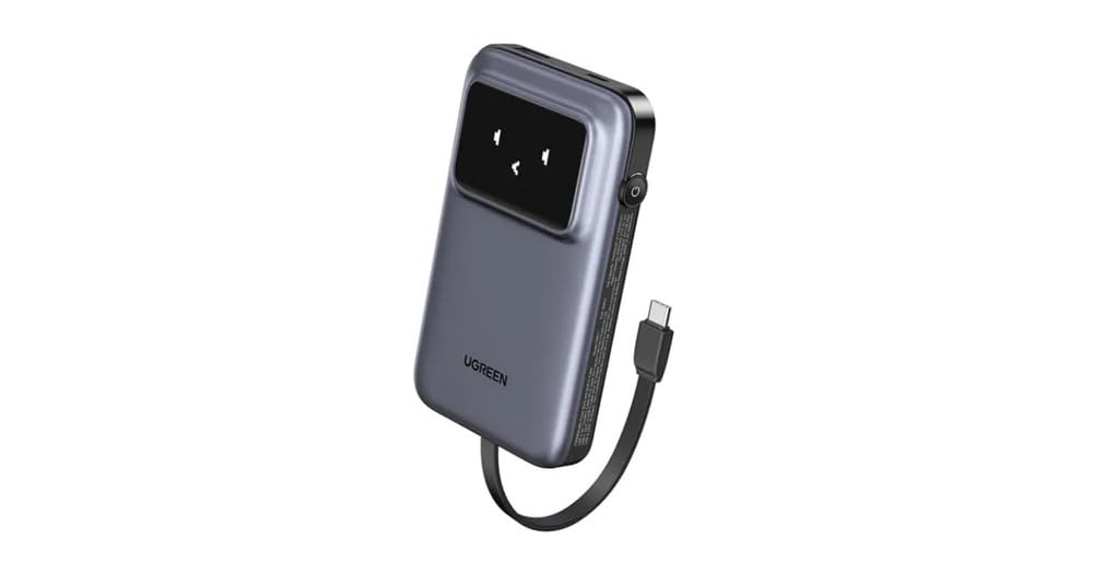 powerbank 10000mah uno pb511 30w usb-c grey