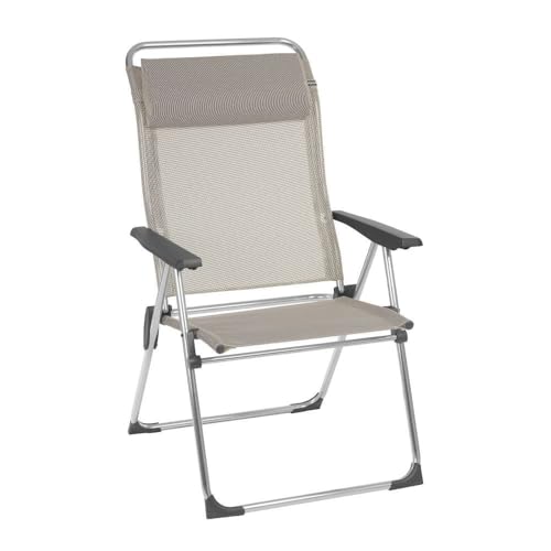 Lafuma Fauteuil de camping, Pliable, Compact, ALU CHAM XL, Batyline, Couleur: Seigle, LFM2774-2178