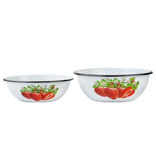 Set de 2 Tazones de Esmalte Vintage STP GOODS miniatura 6