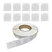 100 x NFC Tag | Chip Ntag216 | Mémoire de 888 Octets | Timeskey NF étiquettes Blanches Autocollantes NFC Sticker Capacité Pour Tous les Téléphones NFC