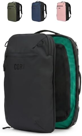 COR Surf Travel Backpack Laptop Backpack 28L Black