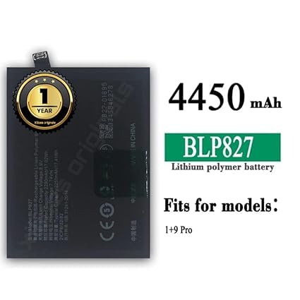 Image of BLP827 Battery for Oneplus 9 Pro LE2121, LE2125, LE2123, LE2120, LE2127 Battery with 1 Year Warranty**** (R104)