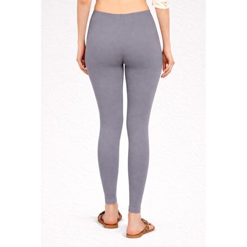 Image of Women Cotton Ankle Leggings Combo | Soft Stretchable Breathable Fabric | High Waist Comfortable Fit Bottom Wear for Kurti Office Casual & Daily Use