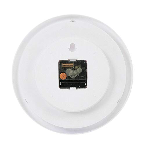 ELD Horloge en Pierre à Quartz Horloge Murale silencieuse thermomètre précis humidité intérieure extérieure Piscine Mode Moderne décoration de la Maison Cadeaux de fête des mères Art horloges murales