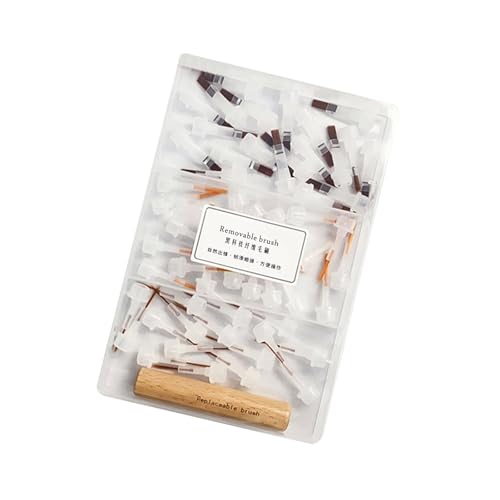 40/60ピース ネイルブラシ交換用ヘッドアクセサリー サロンや家庭での様々なマニキュアのニーズに適しています