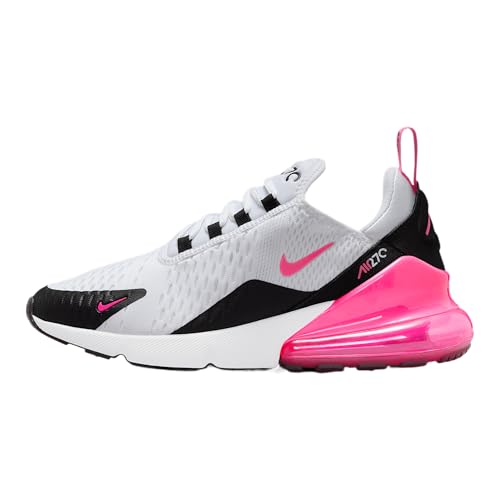 Nike Air Max 270 Women’s Shoes (AH6789-127, White/Black/White/Hyper Pink)