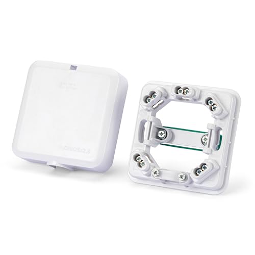 CusoTec Herdanschlussdose - Unterputz - 2,5mm Weiß mit Zugentlastung...