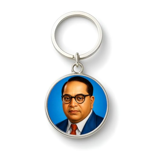 Image of MG | Protective Evil Eye /Spiritual Symbols /Om /Motivational Keychains | Double-Sided Metal Key Ring | Good Luck and devine Charm for Car, Bike, Home & Office