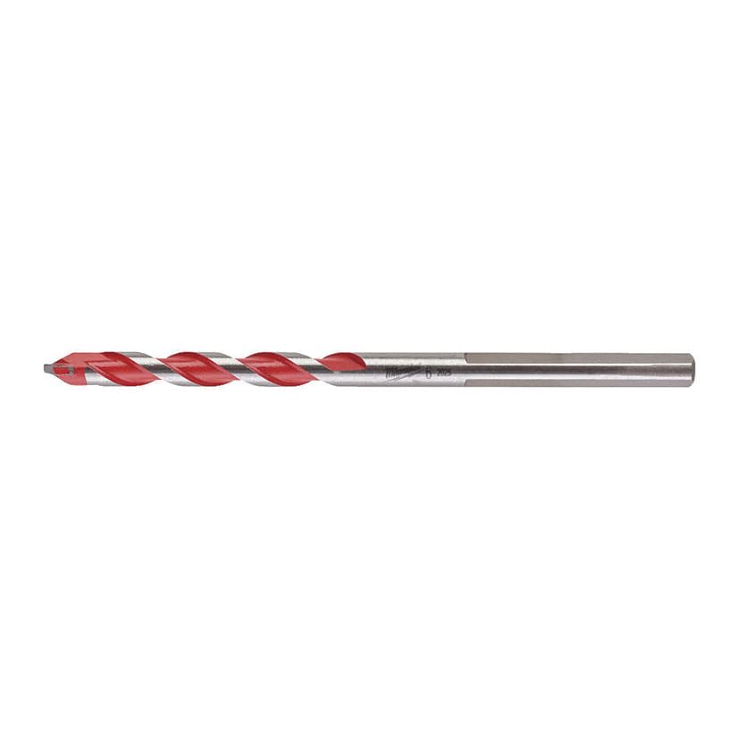 Milwaukee 4932471171 Punte per calcestruzzo Premium Stelo a 3 lati, diametro 5 mm, lunghezza 100 mm