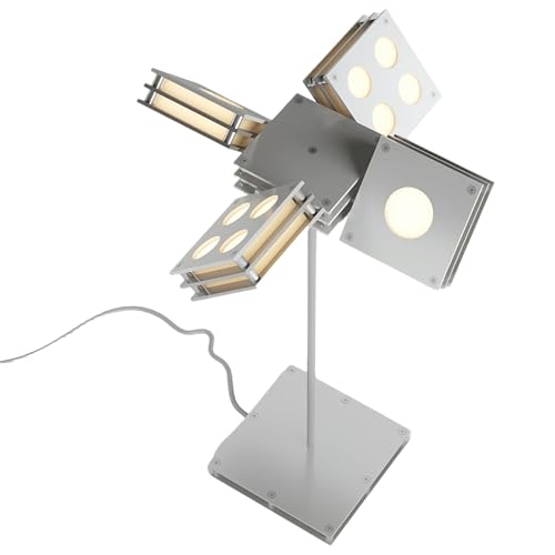 【LED Lighting System】Features a stable color temperature of 3000K with warm light emitted by energy-efficient LED technology, providing consistent and eye-friendly brightness.