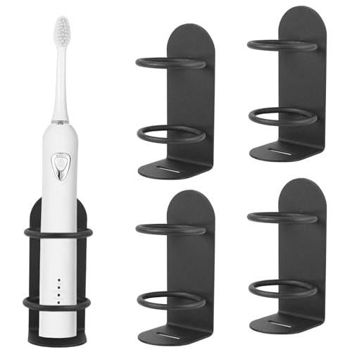4 Stück Zahnbürstenhalter, Ohne Bohren Elektrische Zahnbürste Halter...