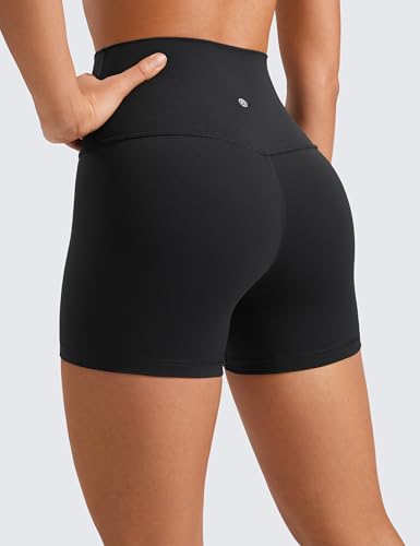 crz yoga womens butterluxe biker shorts 43939 - high waisted booty workout volleyball yoga spandex