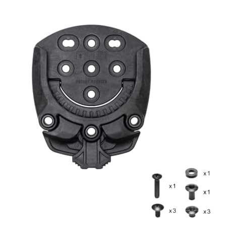 Tek-Mount Receiver - Quick Connect Mounting System for Holsters, Mag Pouches and Tactical Duty Gear (Tek-Mount Receiver with Attachment Hardware - No Attachment) Cover