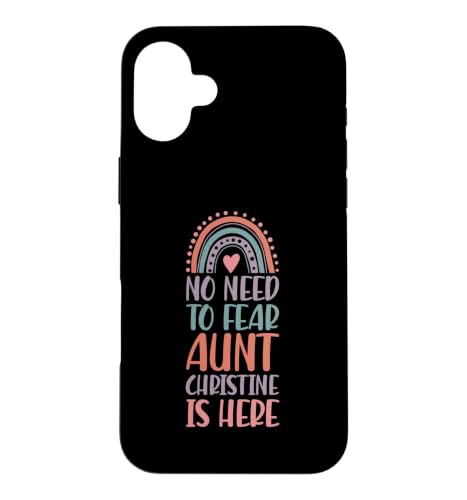 No Need To Fear Aunt Christine Is Here �t�@�[�X�g�l�[�� ���C���{�[ �X�}�z�P�[�X iPhone 16 Plus �p