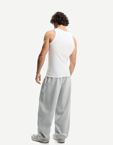 Image of Men's Cotton Athletic Ribbed Vest | Sleeveless Gym Tank Top | Slim Fit Essential Innerwear