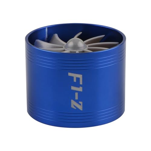 Turbonador De Admisión De Aire Para Automóvil - Turbina De Sobrealimentador De Automóvil Doble | Ahorro De Combustible De Gas, Turbonador Del Ventilador De Ahorro De Combustible De Entrada De Aire Par
