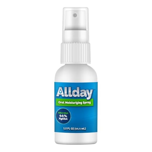 Allday Dry Mouth Spray - Maximum Strength Xylitol, Fast Acting, Non-Acidic (Pack of 2)