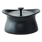 ベストポット bestpot mini ミニ(ブラック)土鍋 炊飯【14.8cm/直火用/1合まで/550ml/正規販売店】萬古焼 日本製 蓄熱調理 無水調理 両手鍋 時短 料理 羽釜