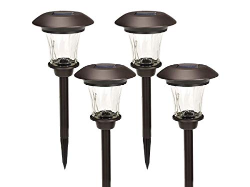 🔥 Hot Deals GIGALUMI Solar Path Lights Set of 4 Bronze with Glass Lens Rechargeable Battery and Extra-Bright Automatic LED (Warm White) (139861) Black Friday - 80% OFF GIGALUMI Solar Path Lights Set of 4 Bronze with Glass Lens Rechargeable Battery and Extra-Bright Automatic LED (Warm White) (139861)