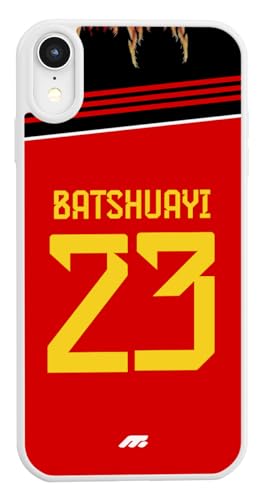 MYCASEFC Coque Football Michy Batshuayi Belgique Personnalisée HTC Desire 825. Housse de Football pour Smartphone pour Les Fans de Football - Idée Cadeau -...