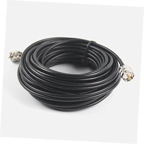 Cable coaxial de ohmios estables con línea PL y conectores UHF duraderos 3