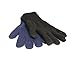AlpacaOne 100% Alpaka Wendbare Strickhandschuhe Schwarz Blau – Warme...