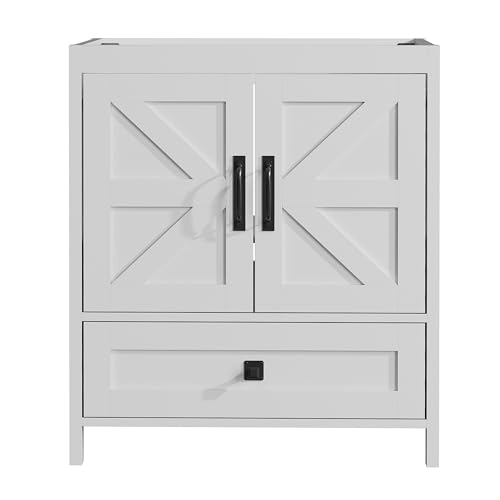 YOCONYO 30 inch Bathroom Vanity Without Sink