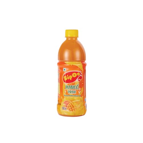 Image of Bindu Sipon Delightful Mango Fruit Flavoured Refreshing Summer Drink - 500ml Pet Bottle