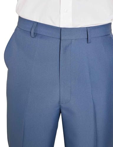 Elasticated Pants with Hidden Stretch Fit Waist Smart Formal Comfortable Golf Slacks3