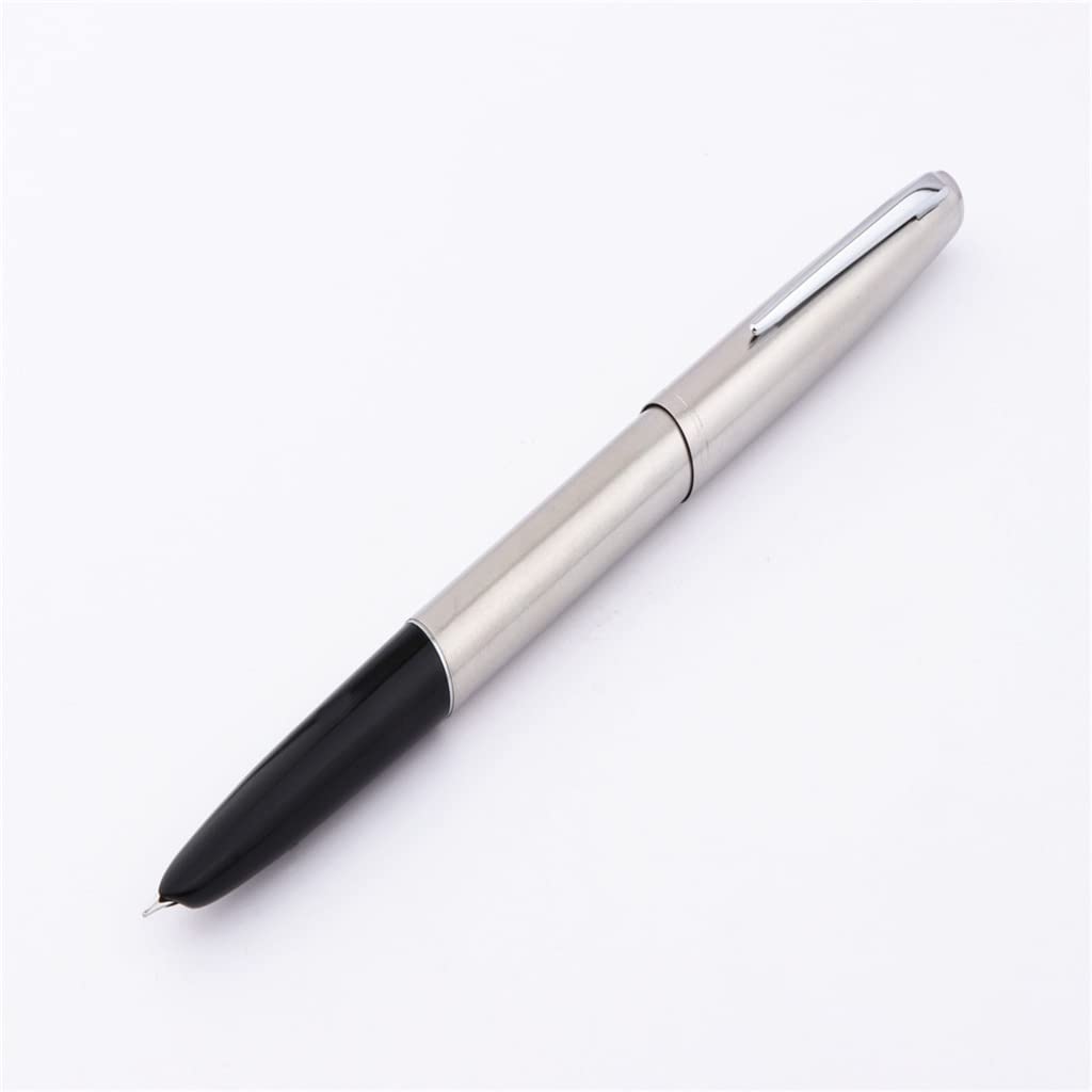 Argento Cancelleria Ufficio Scuola Forniture Finanziarie Punta 0.38mm Estremamente Pennino Stilografica