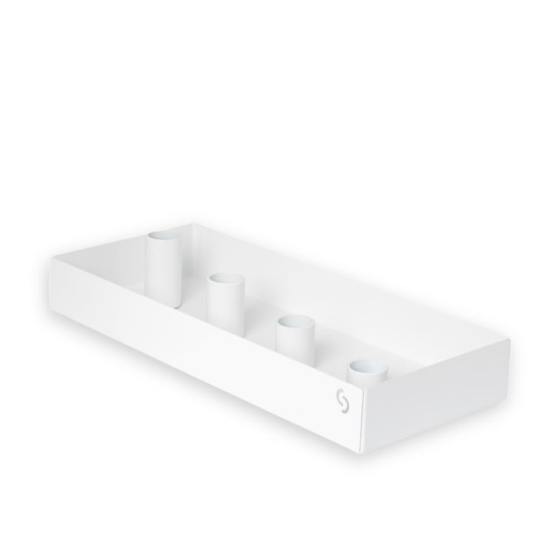 Storefactory Kerzenhalter SUND 4er (Weiß, 30x13x4cm)