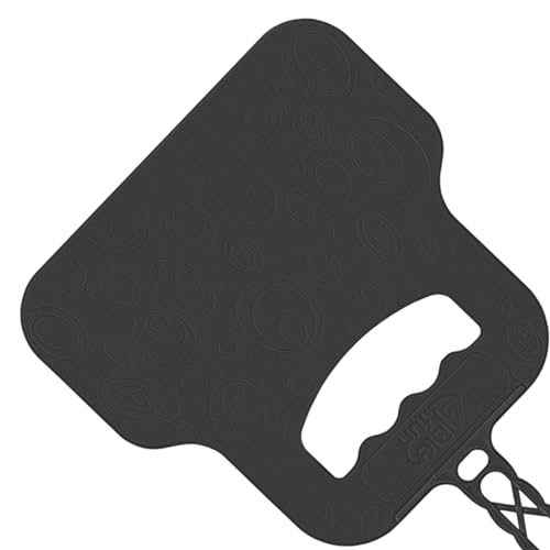 4BIG.Fun Grillfächer Wedel Anzündhilfe Grill BBQ Anmachwedel Kamin Ersatz Fächer Kohle Schwarz